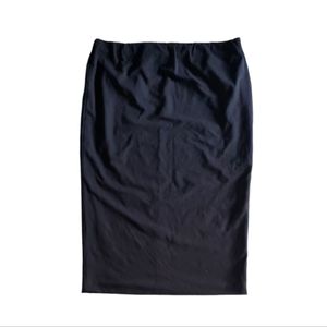 NWOT Pure Black Pencil Skirt